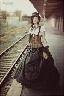 steampunk fashion for women 2